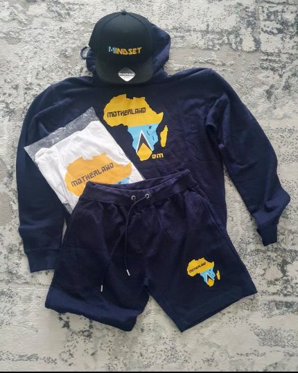 Motherland st lucia shorts waffle shorts suit combination the shorts and top is 40 pounds - Combo 60